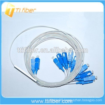 0.9mm Mini Fiber Optic PLC Splitter 2x16